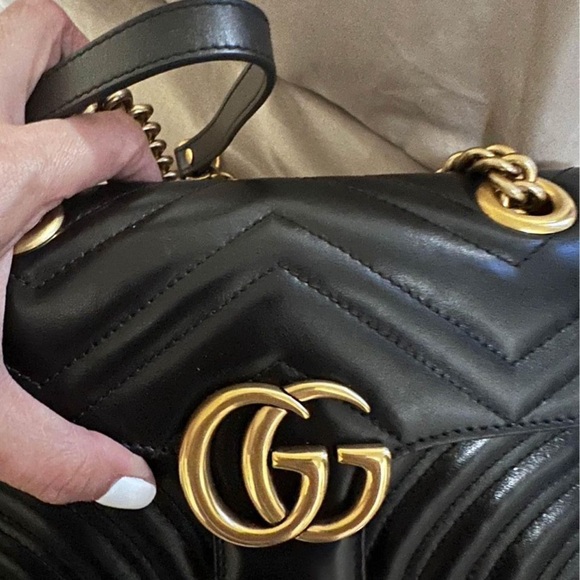 Gucci - GG Marmont small shoulder bag - Picture 3 of 5